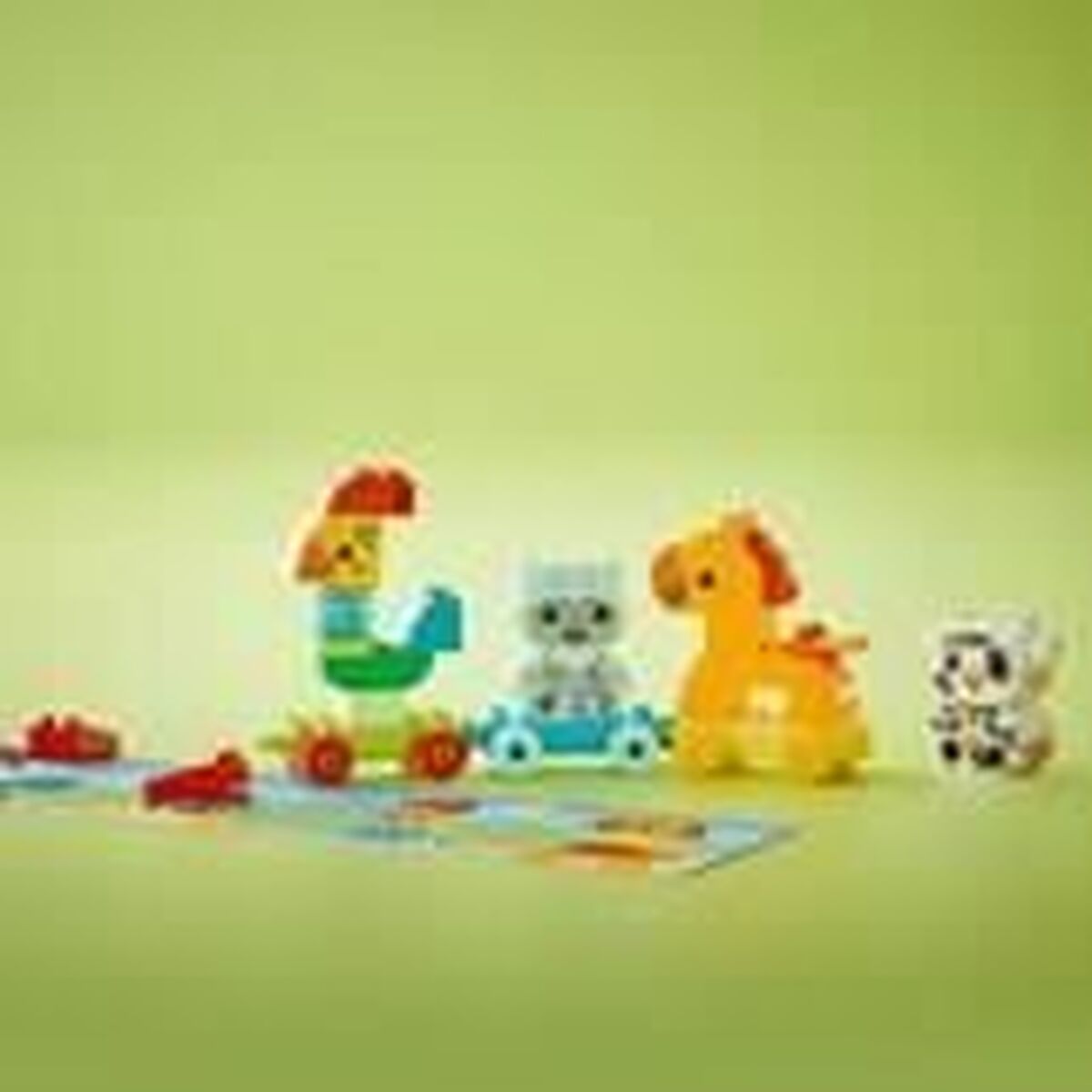 Playset Lego 10412 Animal Train 19 Kusy